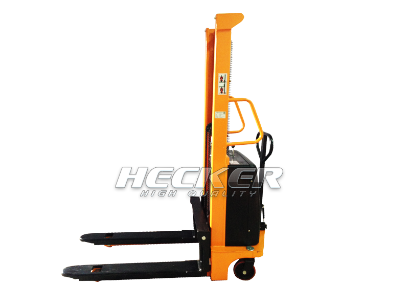 รถยกทับซ้อนกึ่งอัตโนมัติ รถยกทับซ้อนกึ่งไฟฟ้า Semi- electric stacker