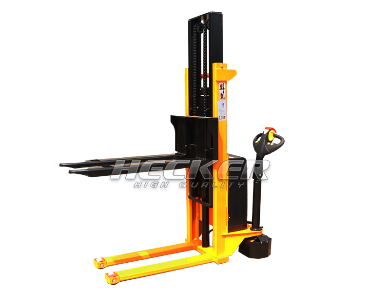 รถยกทับซ้อนอัตโนมัติ รถยกสูงไฟฟ้า full electric stacker