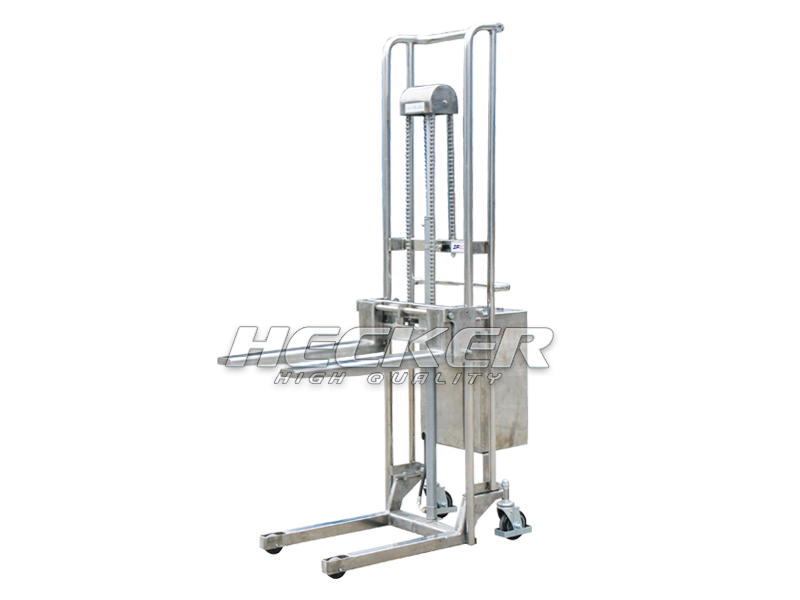 รถยกสูงสเตนเลสขนาดเล็กไฟฟ้า electric stainless stacker
