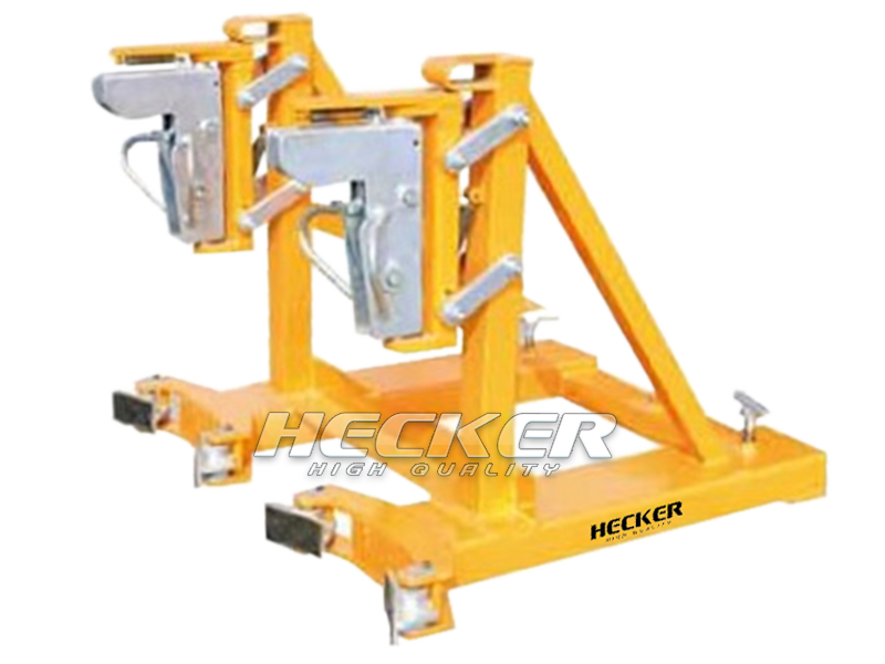 อุปกรณ์เสริมรถโฟล์คลิฟท์ยกถังน้ำมัน Drum gripper DG720C