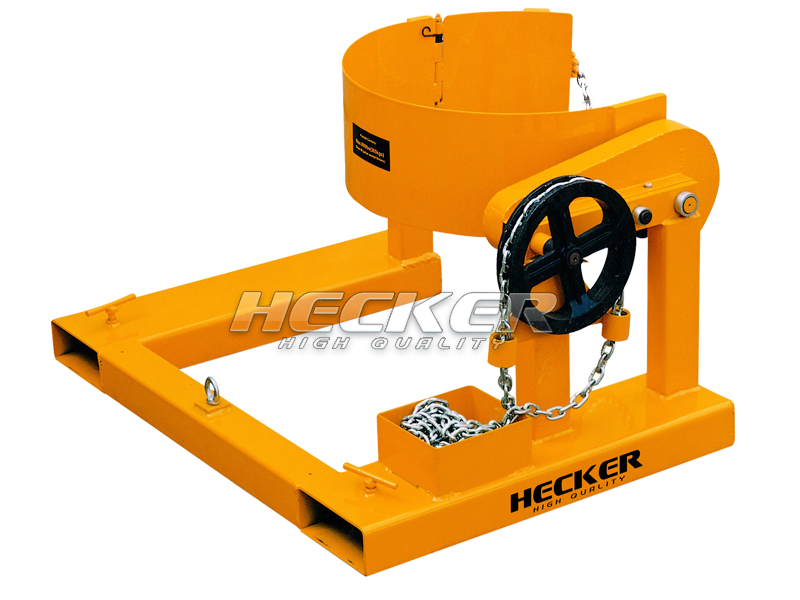 อุปกรณ์เสริมรถโฟล์คลิฟท์ยกถังน้ำมันหมุนเท Forklift karrier HK285B