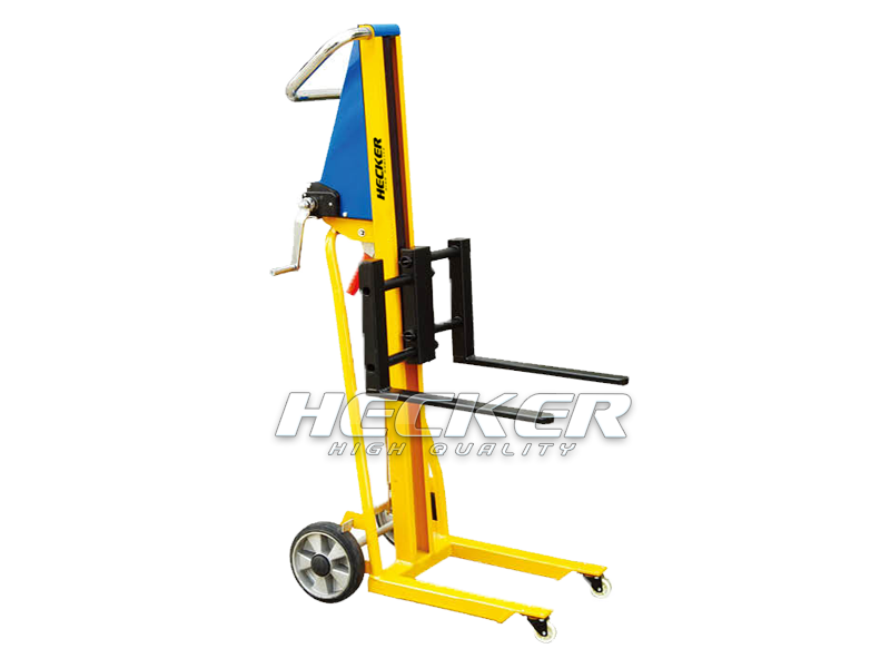 รถยกทับซ้อนแบบมือหมุนขนาดเล็ก Mini Winch stacker PM120