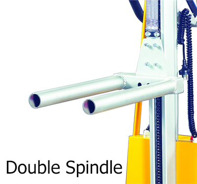 Option ของ Mini Semi-Electric Stacker แบบ Double spindle