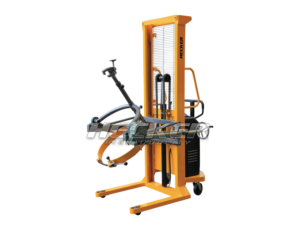 รถยกถังไฟฟ้าใช้มือหมุนเท รุ่น DH520 รับน้ำหนัก 520 kg. ยกสูง 1500 mm.